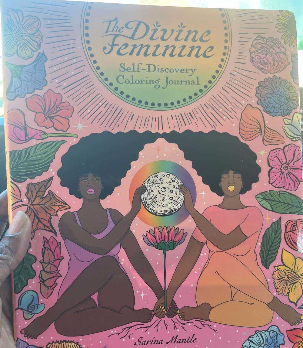 The Divine Feminine Self-Discovery Coloring Journal